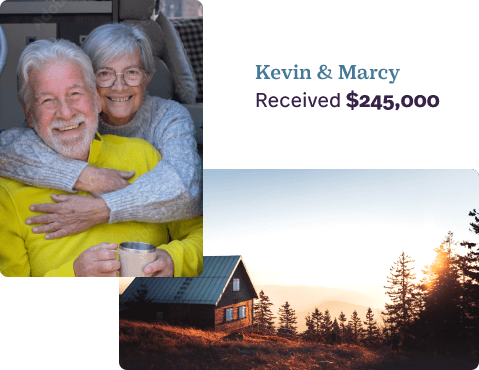 Kevin & Marcy received $245,000
