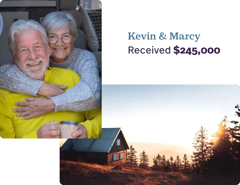 Kevin & Marcy received $245,000